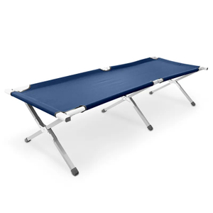 Outdoor Lightweight Aluminum Steel Camping Stretcher Bed High Quality Cot Portable Camp Bed